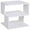 White, variant on HOMCOM Square 3 Tier Wood Coffee Side Table Storage Shelf Rack End Table