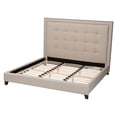 thumbnail image 4 of Baxton Studio Hirst Platform Bed, Multiple Sizes, Multiple Colors, 4 of 9