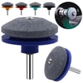 thumbnail image 2 of Lawn Mower Sharpener Universal Grinding Tool Compatible with Hand Drill and Electric Drill Faster Multifunctional Stone Wind Sharpener for Lawn Maintenance, 2 of 7