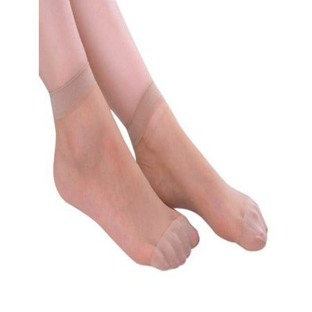 10 Pairs Women Ultra Thin Elastic Silk Girl Short Stockings Ankle Low Cut