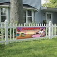 thumbnail image 4 of Courage the Cowardly Dog-Theme Backdrops Banner Birthday Party Decor Supplies Personalized Party Backdrop Decoration,5x3ft（150x90cm）, 4 of 6