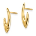 thumbnail image 2 of Primal Gold 14 Karat Yellow Gold Post Earrings, 2 of 5