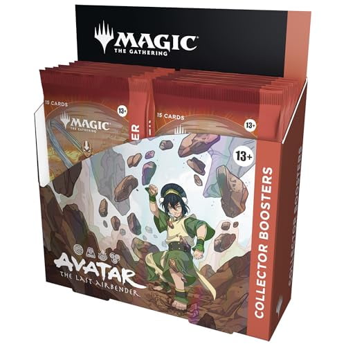 Magic: The Gathering / Avatar : The Last Airbender Boîte de Boosters de Collection / 12 Paquets / Jeu de Cartes à Collectionner