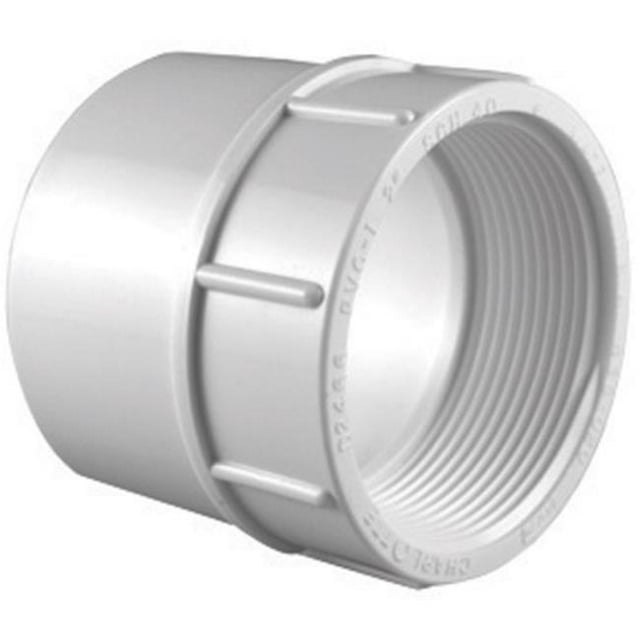 Charlotte Pipe & Foundry PVC021012000 SCH 40 4 in. SXFPT Adapter