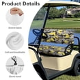 thumbnail image 6 of Uorisanigo Camouflage Print Golf Cart Seat Cover Non-Slip Golf Cart Seat Cushions Front Soft Comfortable Golf Cart Front Seat Cover Cool in Summer and Warm in Winter, 6 of 7
