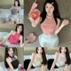thumbnail image 3 of Camisolas De Mujer Tirantes Adelgazantes De Malla Exterior Costura De Punto Corto Abierto Croptop, 3 of 4