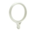 thumbnail image 1 of Wweixi ABS Rings Two Standard Rings 50 Window Rings 50 Plastic Hooks Eyes White 50pcs, 1 of 6