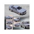 thumbnail image 2 of Nissan Silvia S13 "Rocket Bunny" Boss Aero RHD (Right Hand Drive) Gray 1/64 Diecast Model Car by Inno Models, 2 of 3