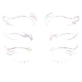 thumbnail image 1 of For Silver Face Sticker Waterproof Self Adhesive Makeup Decoration Face Glitter Sticker Jewels, 1 of 1