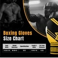 thumbnail image 7 of 10 oz Boxing Gloves for Men, Youth, and Women, Yellow Boxing Gloves Punching Bag Gloves 10oz Ounce for KickBoxing, MMA, Muay Thai, Training, Sparing, Bagwork with Wrist Wrap, 7 of 7