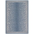 thumbnail image 2 of Safavieh Courtyard Candace Spotted Indoor/Outdoor Area Rug, Navy/Beige, 8' x 10', 2 of 10