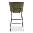 thumbnail image 4 of Moe's Home Collection Early Bar Stool Fabric Green, 4 of 8