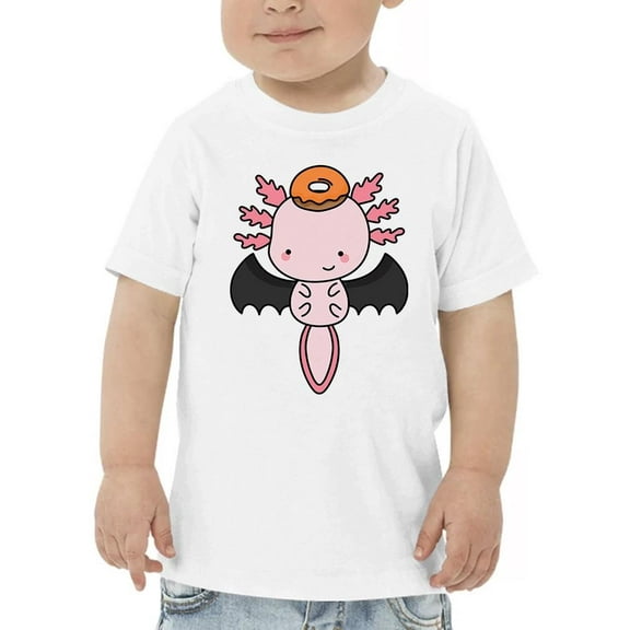 Halloween Axolotl And Donut T-Shirt Toddler -Image by Shutterstock, 2 Toddler