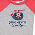 thumbnail image 4 of Inktastic Grammy and Grandpa Love Me Grandson Boys Baby Bodysuit, 4 of 5