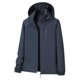 thumbnail image 2 of Heisall Womens Windbreaker Jacket Waterproof Windproof Detachable Hood Zippered Pockets Mesh Lining Long Sleeve Casual Outdoor Stylish Coat, 2 of 6