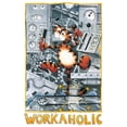 thumbnail image 1 of Poster - Studio B - 24x36�Workaholic Wall Art CJ1566B, 1 of 1