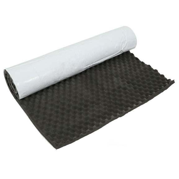 Unique Bargains 10.8sqft Car Sound Proofing Insulation Deadener Mat Memory Foam 39" x 24"