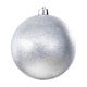 thumbnail image 2 of Adornos navideños de plástico irrompible de 15 cm | Decoraciones navideñas de grado comercial de 150 mm para interiores y exteriores | Bolas de purpurina en rojo, dorado, plateado, azul, rosa y verde, 2 of 5