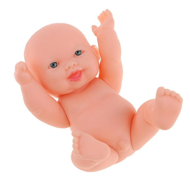 Muñeca de bebé de vinilo cm, muñeca de niño recién nacido , simulación suave, de bebé para , juguetes Yotijar Los niños fingen juguetes