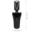 thumbnail image 2 of WHAMVOX 1Set Umbrella Stand Black Plastic Cylindrical Shape for Car and Home Use, 2 of 7