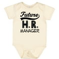 thumbnail image 3 of Inktastic Future HR Manager Boys or Girls Baby Bodysuit, 3 of 5