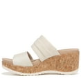 thumbnail image 5 of Dr. Scholl's Shoes Womens Cali Vibe Faux Leather Cork Wedge Sandals, 5 of 9