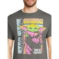 thumbnail image 4 of Star Wars Men's & Big Men's Grogu Graphic Tee, Sizes S-3XL, 4 of 5