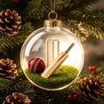 thumbnail image 6 of Dalxymotic Christmas Glass Ornament Set, Clear Plastic Christmas Balls, Xmas Tree Hanging Ornament, Glass Ornament Set for Christmas Tree, Home, Mantel, Living Room, Office, 6 of 8