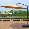 thumbnail image 4 of Miangastore Auvent de Parasol d'Extérieur, Toile de Remplacement pour Parasol de Plage pour Cour, 4 of 9