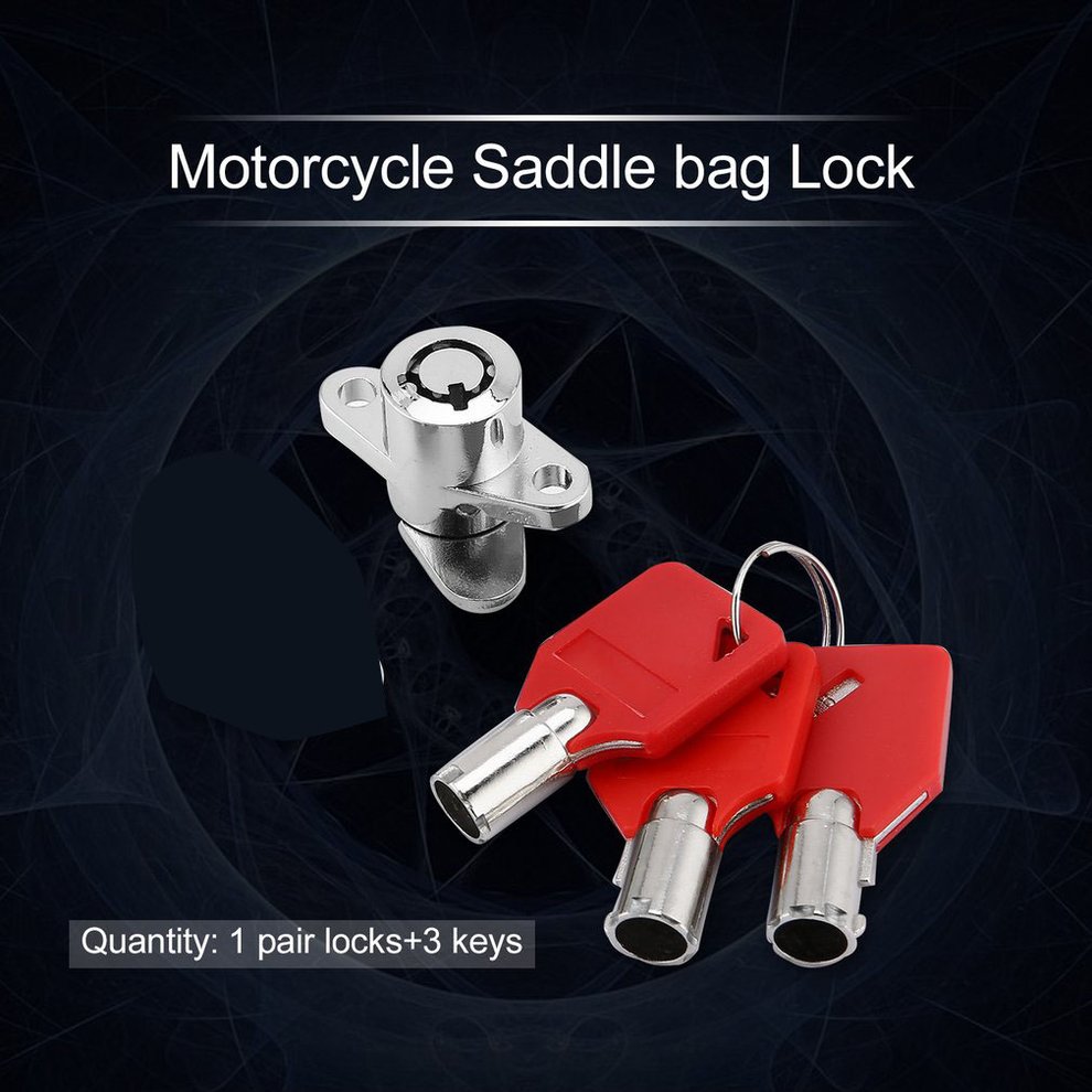motorcycle saddlebag locks