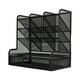 thumbnail image 1 of Portalápices, Organizador De Bolígrafos De Malla Estructura Vertical Material De Hierro Con Inclinación De 45 ° Para La Escuela Para La Decoración De La Oficina OTVIAP Pencil Holder for Desk, 1 of 8