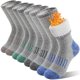 thumbnail image 1 of Calcetines de senderismo Sandsuced de lana merino para niños de 1 a 3 años, 4 pares, 1 of 3