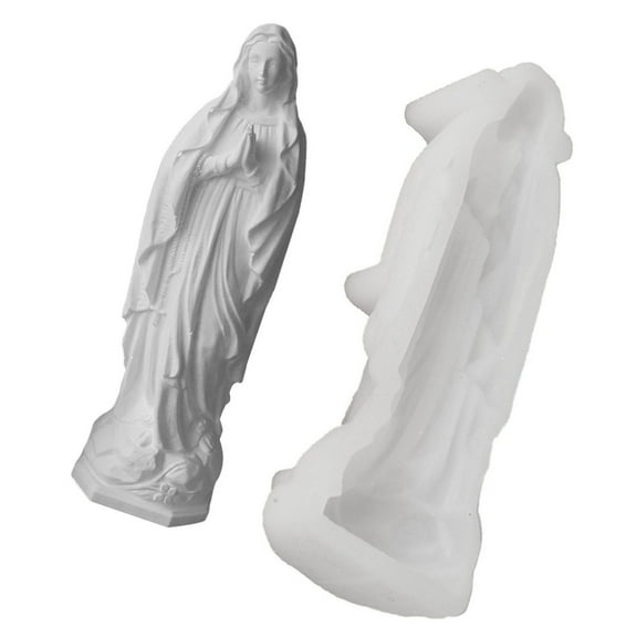 Religious Statue Silicone Molds Epoxy Resin Molds for Soap Home Decoration Cement Gypsum Silicone Molds