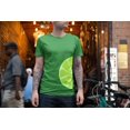 thumbnail image 3 of Old Glory Mens Halloween Lime Slice Costume Short Sleeve Graphic T Shirt, 3 of 6