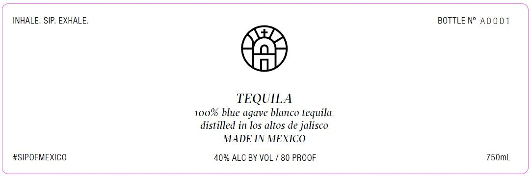Lalo Blanco Tequila, 100% Blue Agave, 1 - 750 ml Bottle, 40% ABV