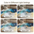 thumbnail image 7 of ODIKA 4'x6' Luxurious Gold and Gray Washable Area Rug for Bedroom, Reading Nook, Pet Friendly & Kids Safe Play, Non-Shedding, 7 of 7