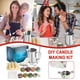 thumbnail image 1 of onlyliua Ofertas Del Día Kit para Hacer Velas Diy Que Incluye Tarro de Cera, Mecha de Cera de Abejas, Caja de Vela, Cuchara, Etc., 1 of 7