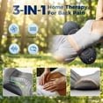 thumbnail image 5 of Lower Back Massager, Triple Fusion Massager, Vibrating Heating Lumbar Pillow, Spine Decompression Device, 5 of 7