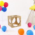 thumbnail image 3 of 9 Holes Balloon Sizer Box Measurement Tool Stable 2-10 Inch for Birthday Wedding Party, 3 of 8