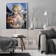 thumbnail image 4 of Cuadros Decorativos 11CT punto de cruz completo flor Anime Girl estampado DIY hilo de algodón costura JShteea Nuevos Originales, 4 of 9
