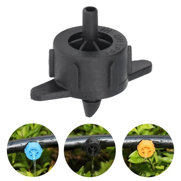 Irrigation Drippers Pressure Compensation, PP Material, Durable, for Large Terrain, Sloping or Hilly Areas, Fruit Trees, Shrubs