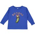 thumbnail image 3 of Inktastic Dill-lightful Pickle Girls Long Sleeve Toddler T-Shirt, 3 of 5