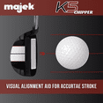 thumbnail image 3 of Majek K5 Chipper 37 Degree Black and Red Right Handed Men's Standard Golf Club, 3 of 9