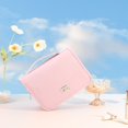 thumbnail image 6 of Vintage Man Bathroom Accessories Portable Simple Square Nylon Travel Toiletry Bag Makeup Case Women Cosmetic Bag Hook Storage Bag PINK, 6 of 8