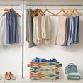 thumbnail image 5 of Abstract Decorative Digital Patterns Square Storage Bins with Handles Collapsible Containing Box 2 Packs, 5 of 9