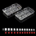 thumbnail image 2 of 100Pcs Nail Tips Quick Extension Transparent Press On False Nails Tips Manicure Nail Art Manicure, 2 of 7