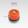 thumbnail image 1 of Convertidor de tanque de gas de horno de casete Válvula de transferencia Adaptador de tanque de propano (naranja) Sywqhk Para Estrenar, 1 of 2