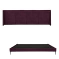 thumbnail image 1 of Box Base Cama Slim King Size+Cabecera Milan Morado, 1 of 5