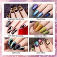 thumbnail image 4 of Esmalte de uñas TWOEIGHT 9D Cat Eye Gel con 1 imán, 8 ml, juego de 6, 4 of 6