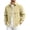 Yellow, variant on Mens Jackets Casual Long Sleeve Button Down Hiking Jacket with Zipper Pockets Outdoor Trucker Coats for Travel Safari Fishing